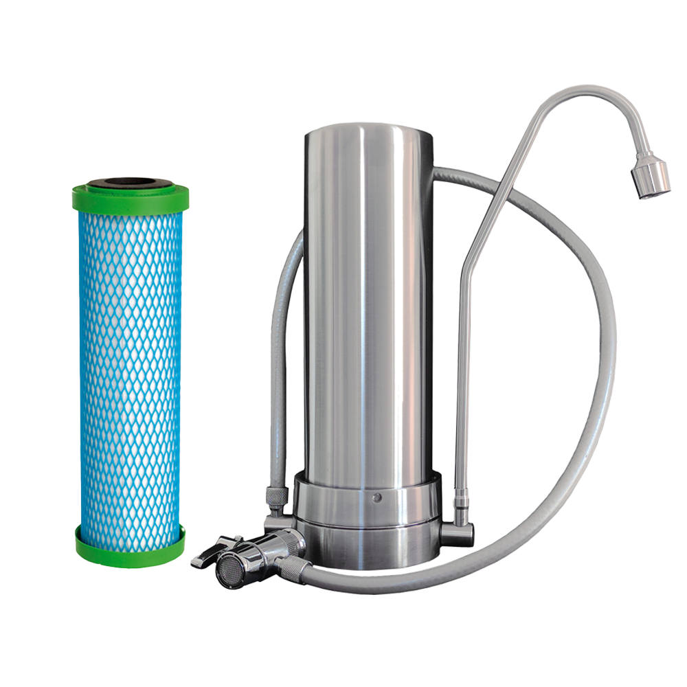 Water filter AquaAvanti Mercuro stainless steel & vortex suitable