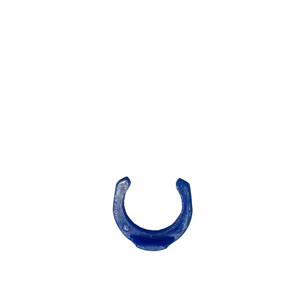 DM safety clip 3/8 inch blue