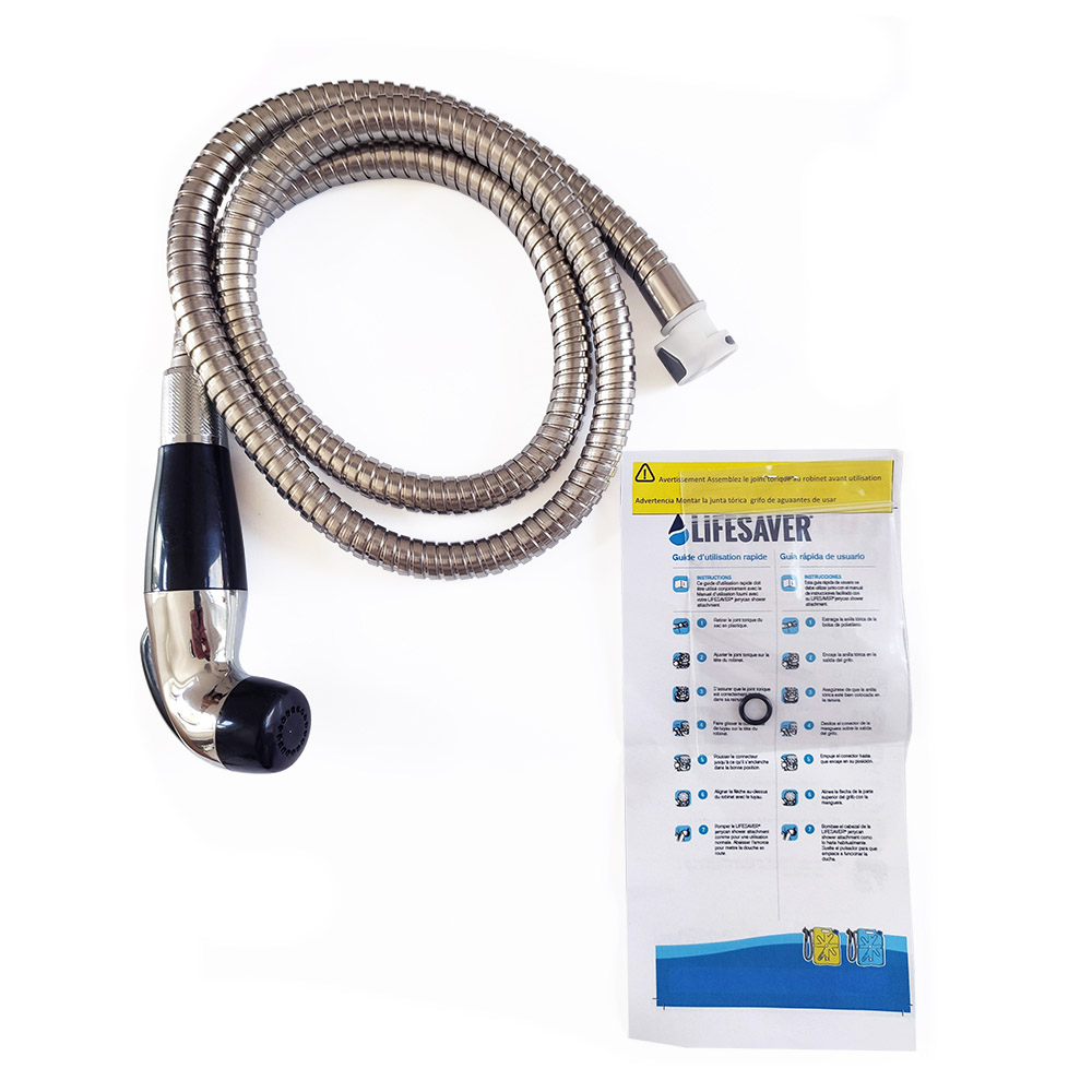 LifeSaver® JerryCan Dusche, Schlauch & Adapter