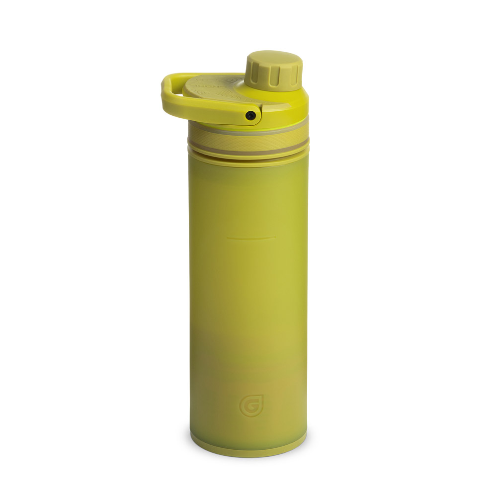 Grayl UltraPress Outdoor- & Travel waterfilter, Forager Moss with 2 Replacement filters 