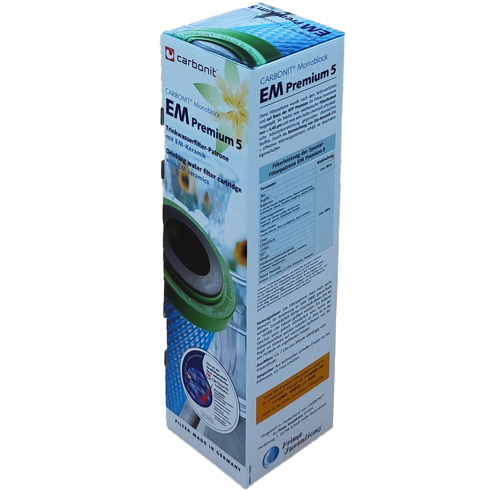 Waterfilter cartridge EM Premium 5 by CARBONIT®