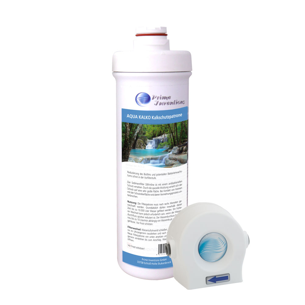 Anti limescale AA Inline main stage filter