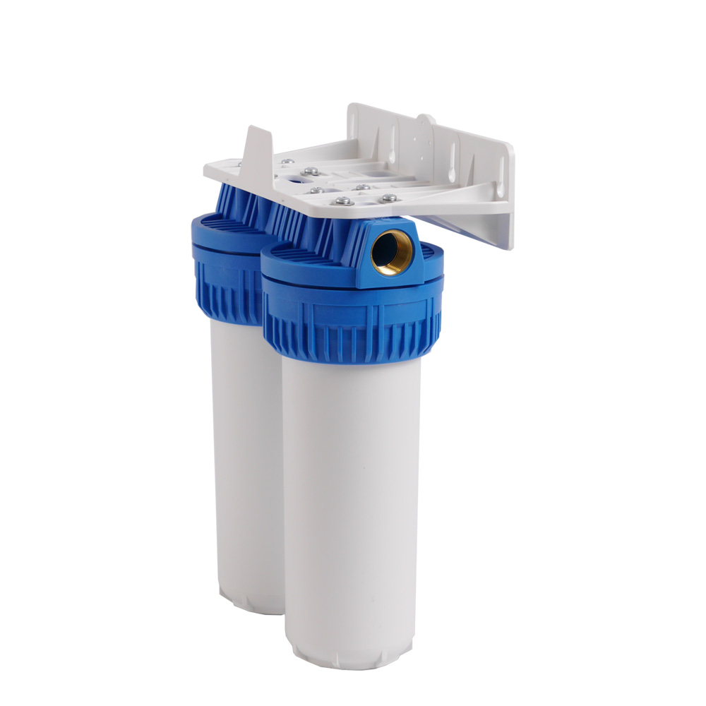 AquaAvanti DUO Professional Undersink Water Filter by Prime Inventions & Connection Set