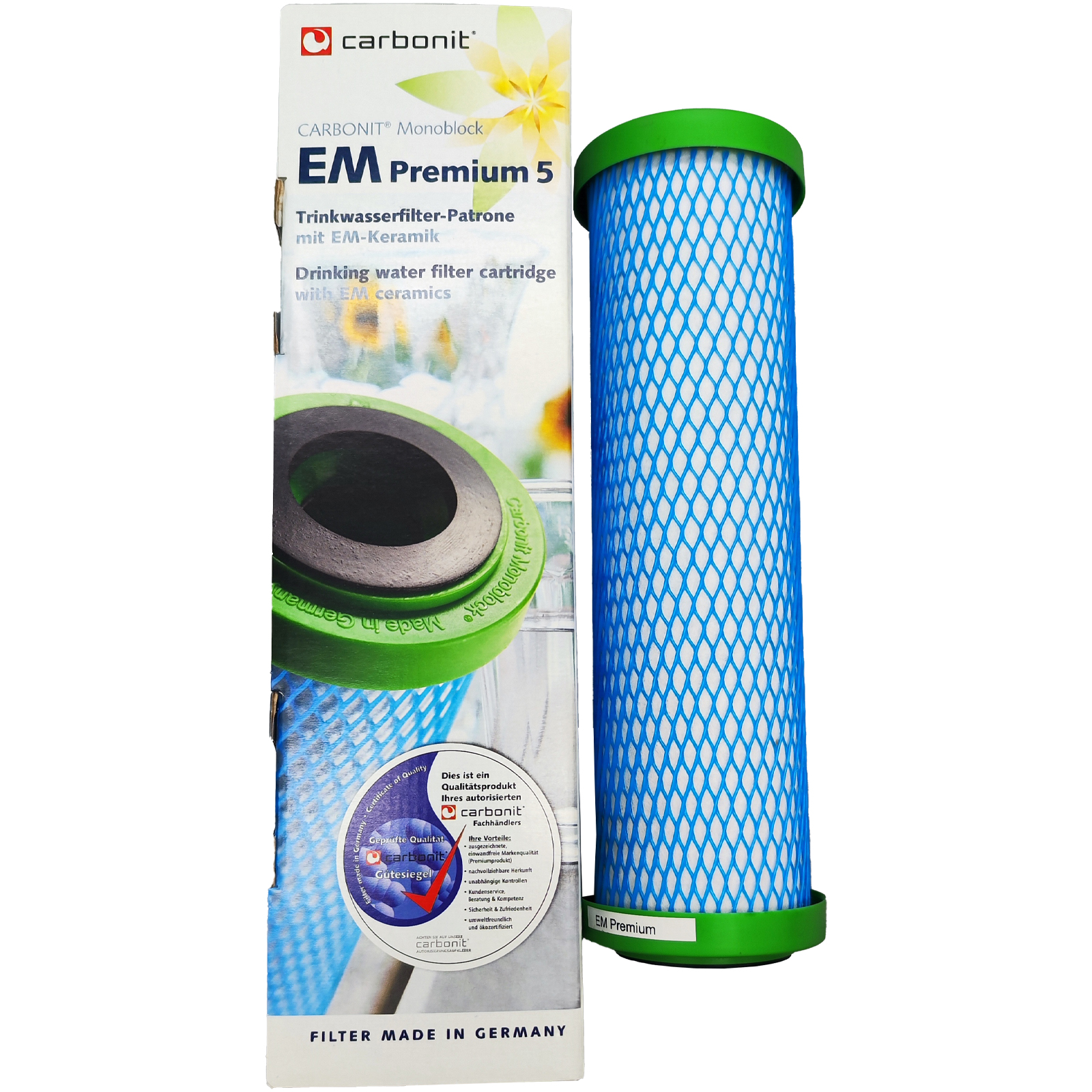Waterfilter cartridge EM Premium 5 by CARBONIT®