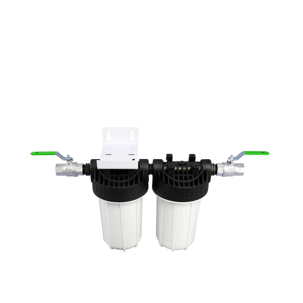 Two-stage filter housing 10 "inches including accessories