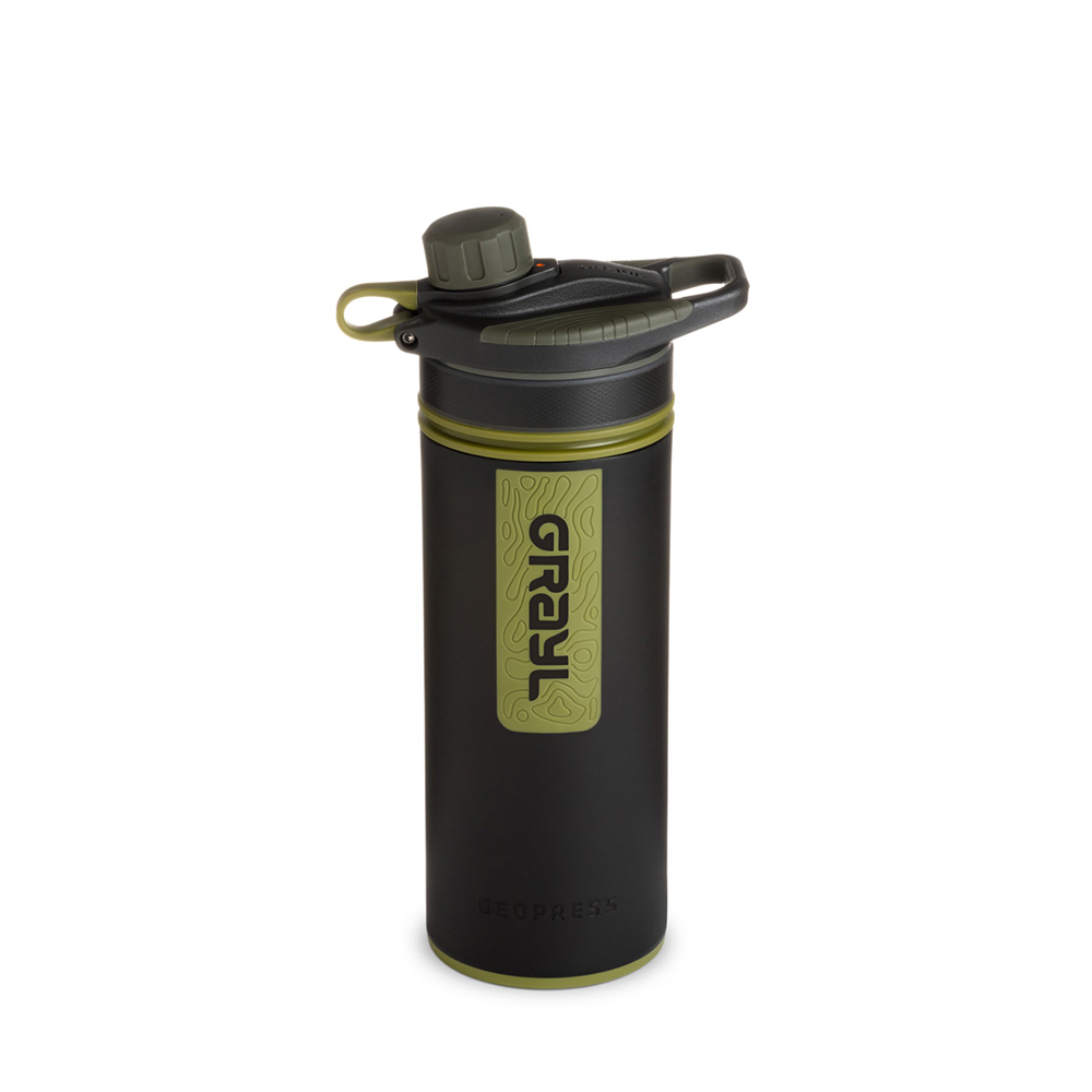 Grayl GeoPress Outdoor and Travel Water Filter - Black Camo