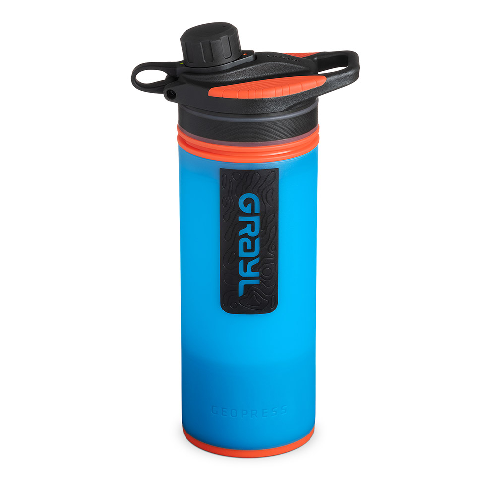 Grayl GeoPress Outdoor and Travel Water Filter - Bali Blue