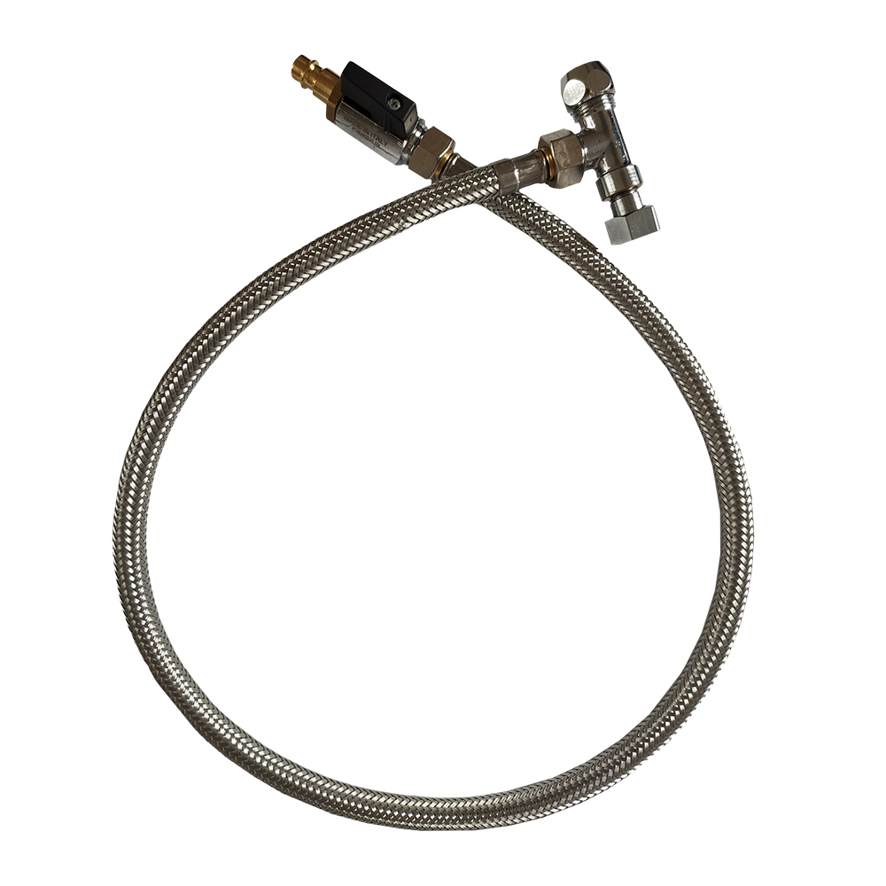 Armoured hose set for VARIO INOX by Carbonit