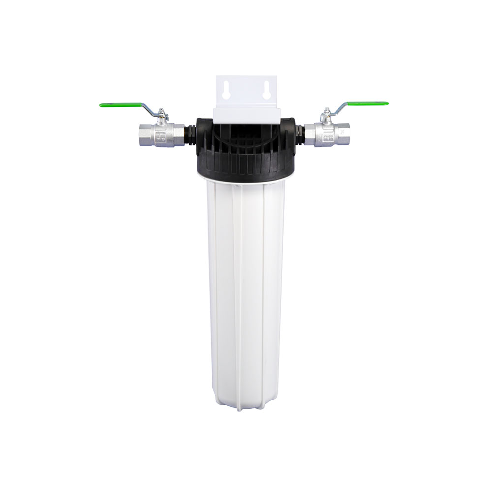 Einstufiger Haus- und Brunnenfilter & Kartusche Ihrer Wahl (Sedimentfilter10μm)