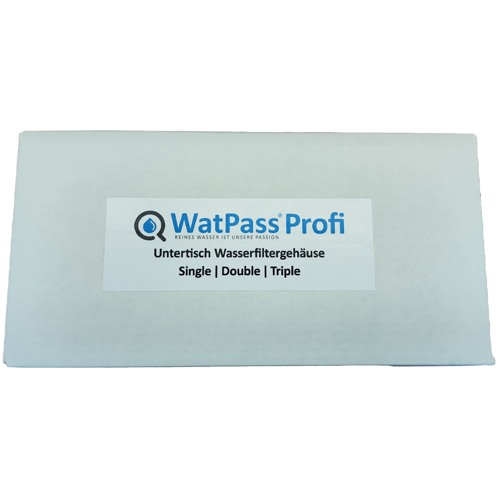 AquaAvanti Profi SINGLE water filter housing & connection set