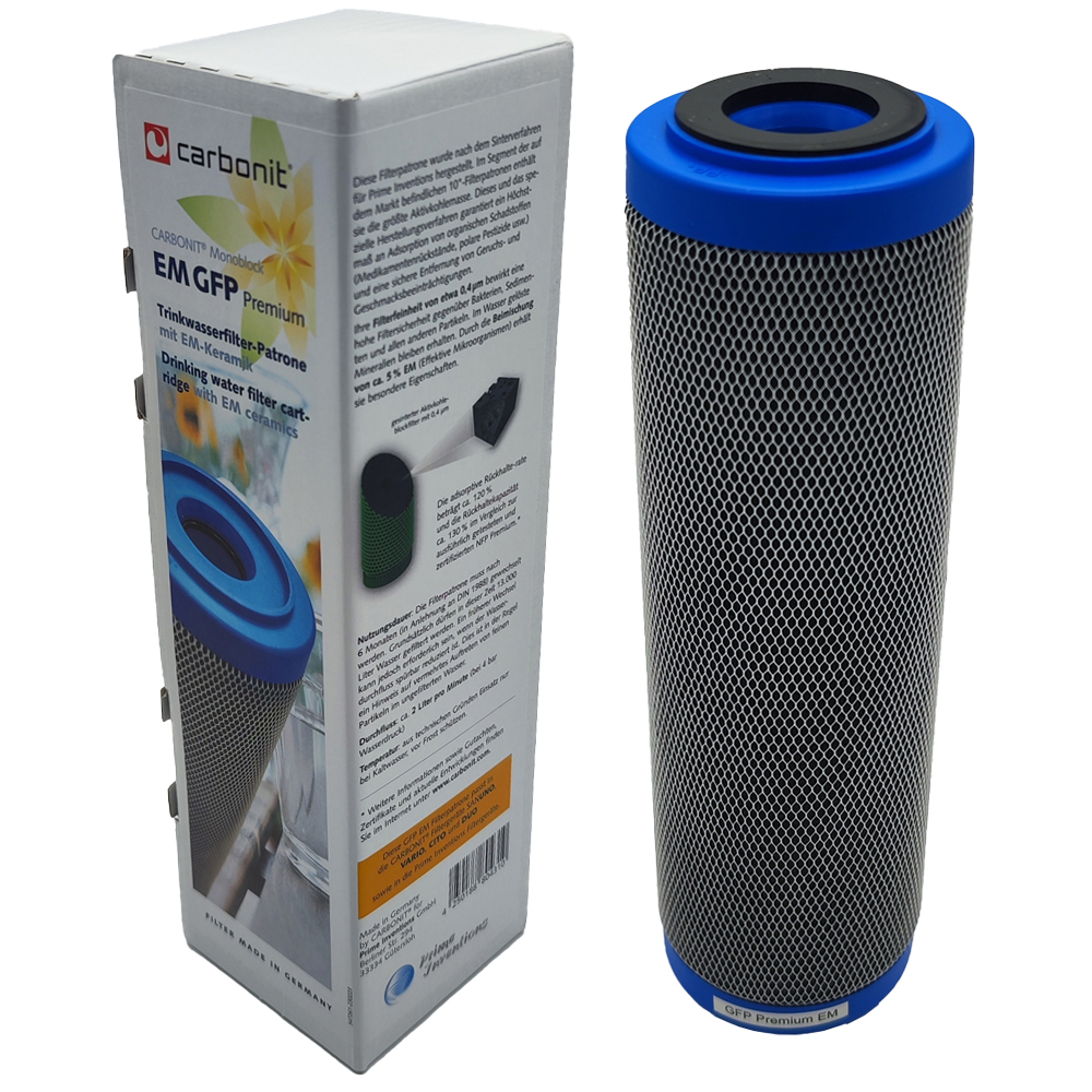 Waterfilter cartridge EM GFP Premium by CARBONIT®