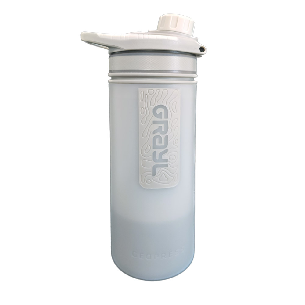 Grayl GeoPress Outdoor and Travel Water Filter - Peak White