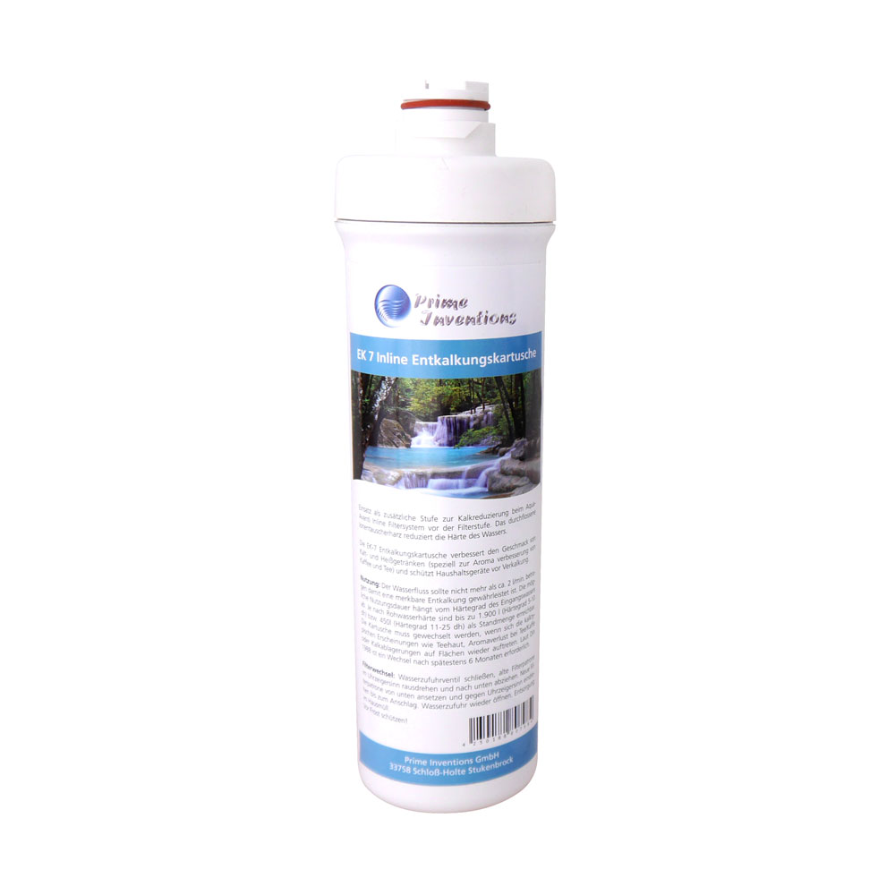 Water filter cartridge Decalcification Inline by Prime Inventions