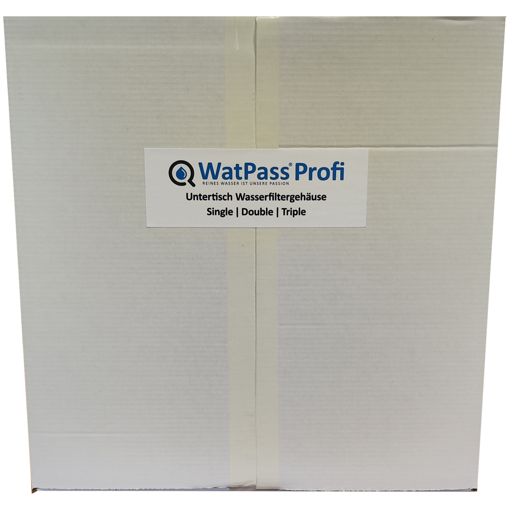 WatPass® Profi DUO Wasserfiltergehäuse & Anschlussset