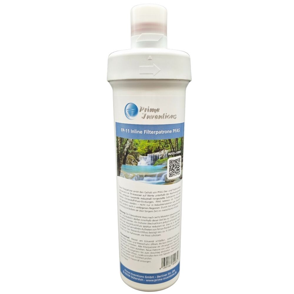 Water filter cartridge AA Inline PFAS