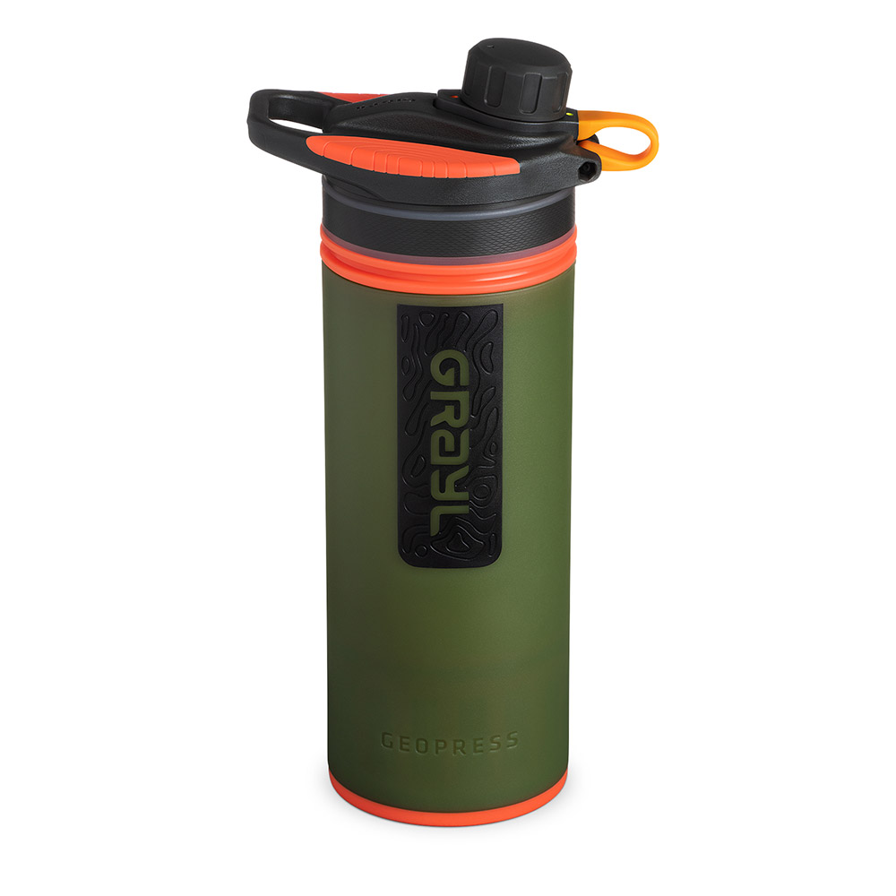 Grayl GeoPress Outdoor and Travel Water Filter - Oasis Green