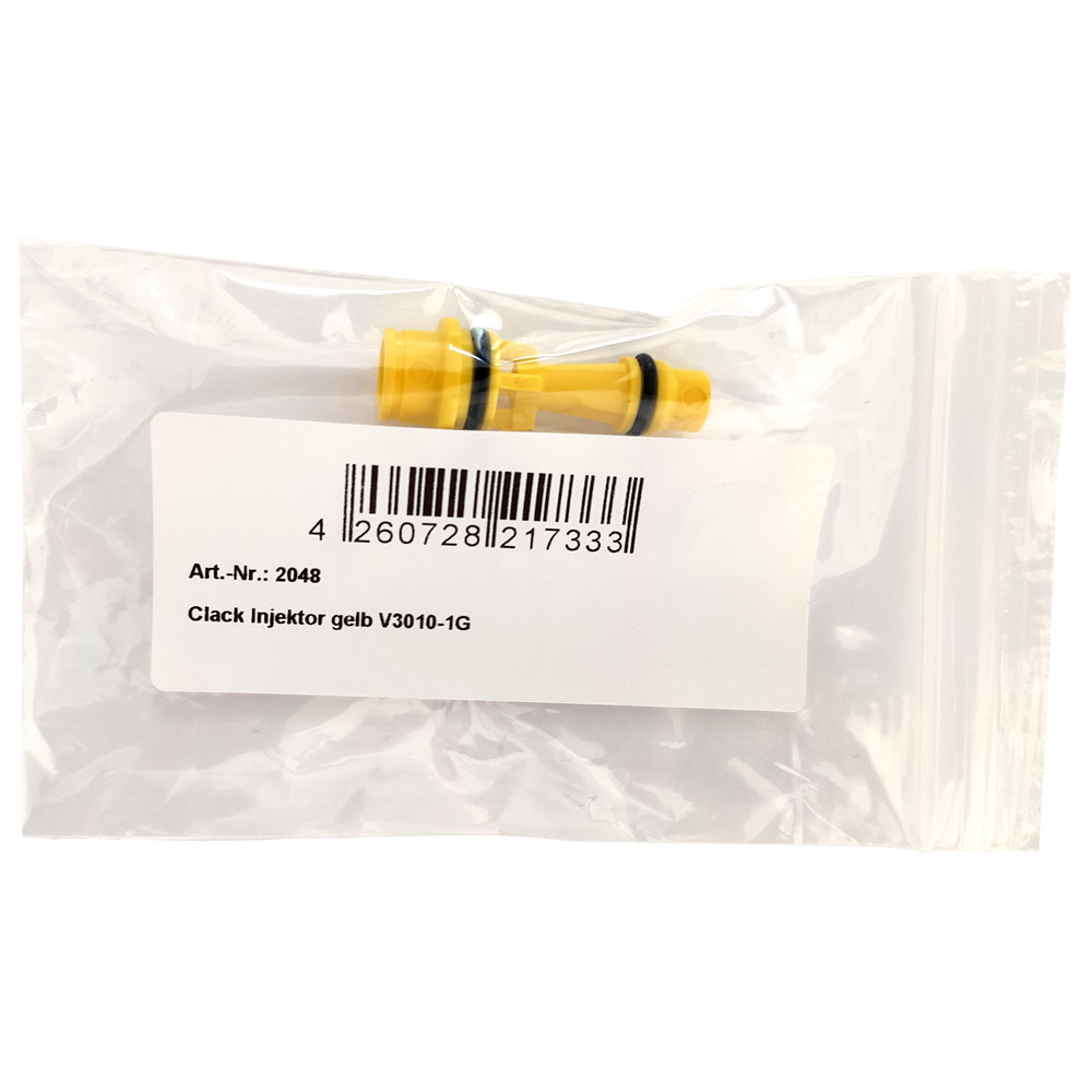 Clack Injektor yellow V3010-1G