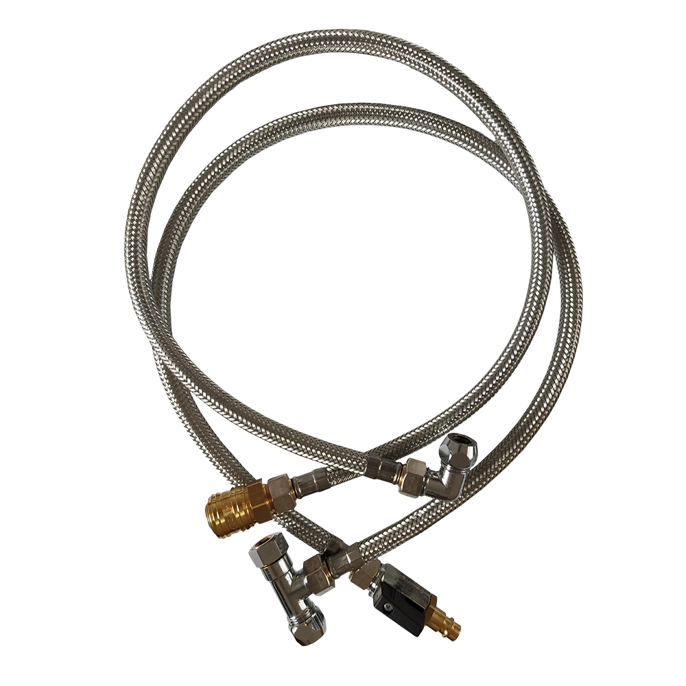 Reinforced hose set for VARIO HP by Carbonit