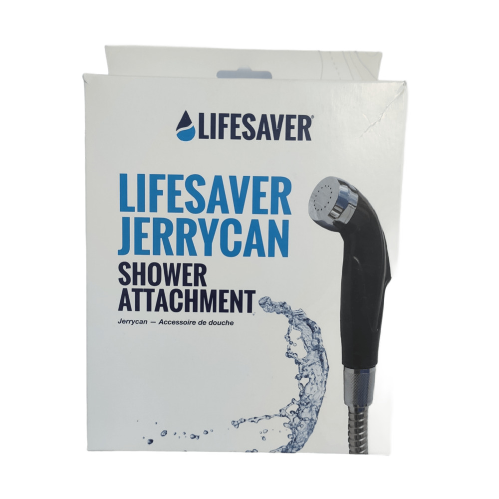 LifeSaver® JerryCan shower, hose & adapter