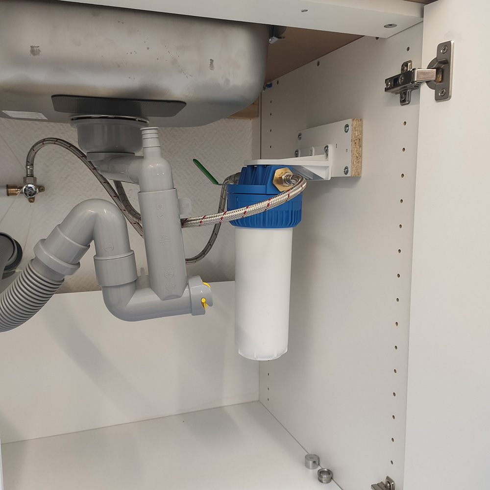 AquaAvanti Profi SINGLE water filter housing & connection set