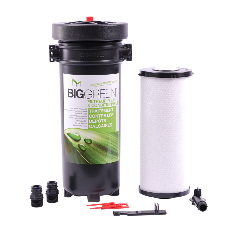 BIGGREEN limescale protection, sediment & activated carbon filter plant