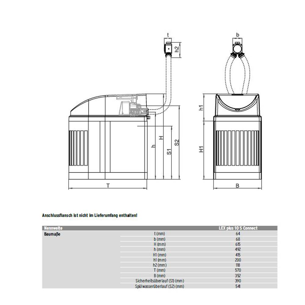 Water softener SYR LEX Plus 10 Connect for soft water