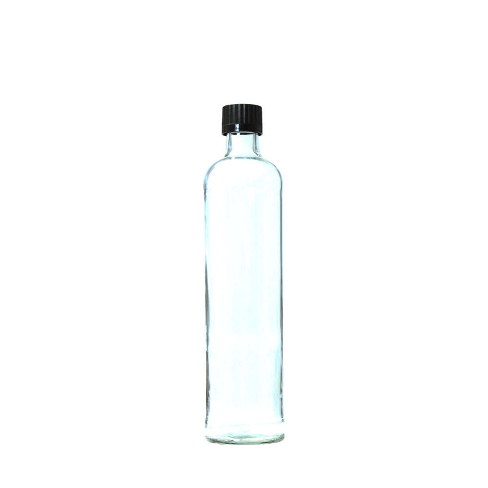Dora glass drinking bottle 0.5 litre with screw cap