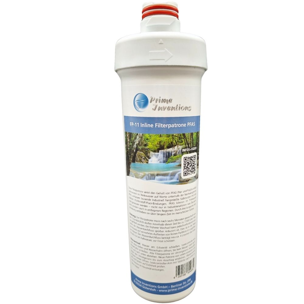 Water filter cartridge AA Inline PFAS