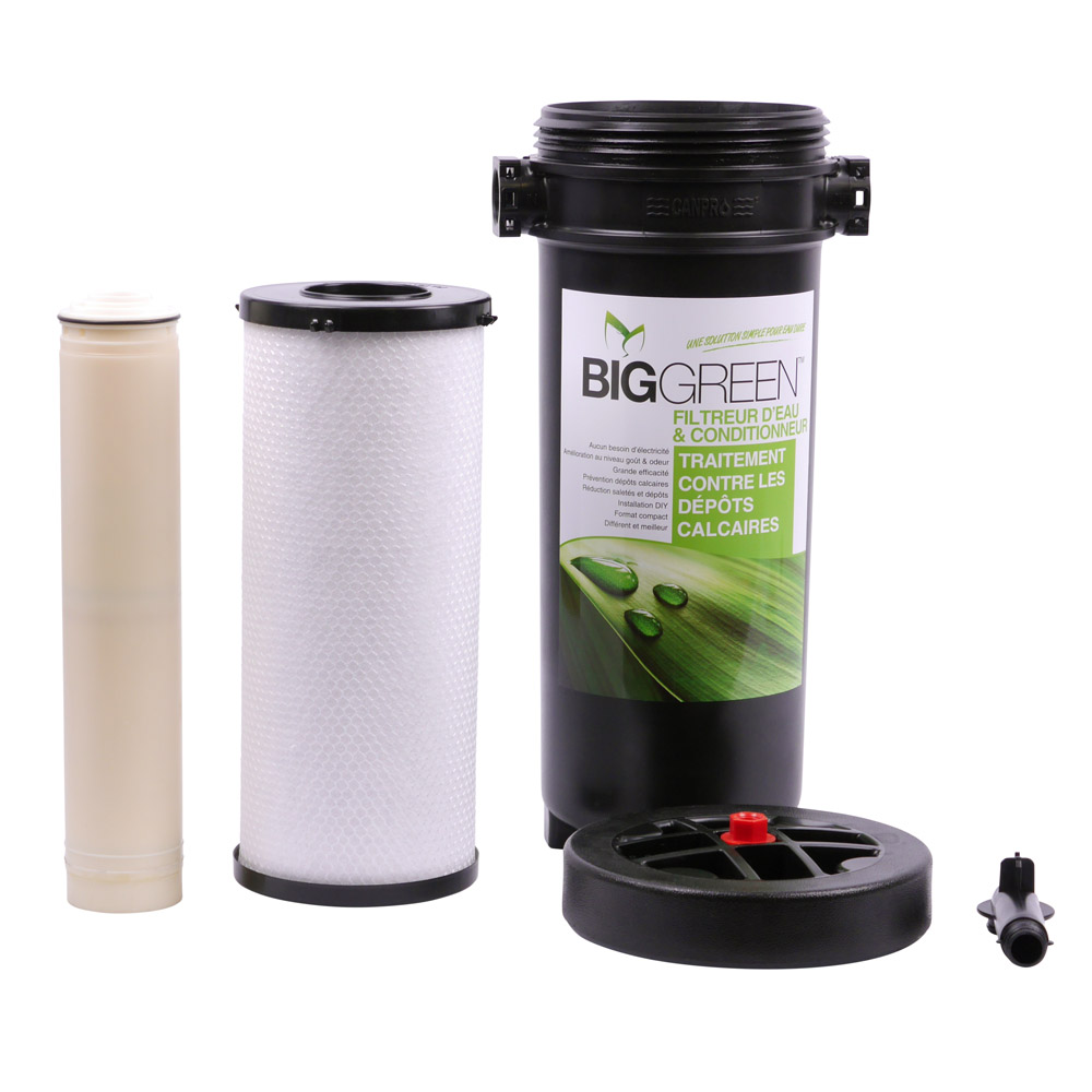 BIGGREEN limescale protection, sediment & activated carbon filter plant