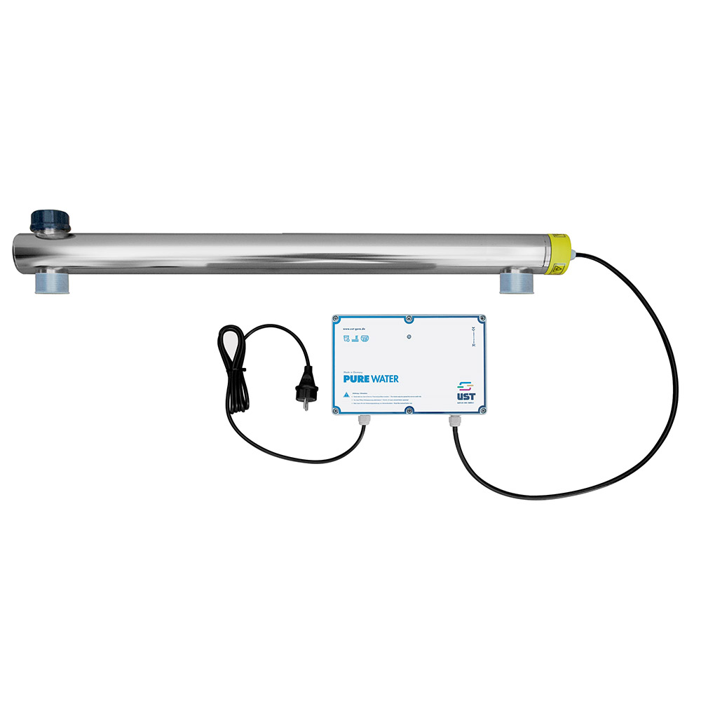UV system PURE 2.4 120 watts for the disinfection of water 2 Zoll / inch