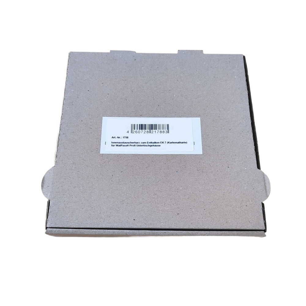 Ion exchange resin for descaling EK 7 (carbonate hardness) for WatPass Profi under-sink housing