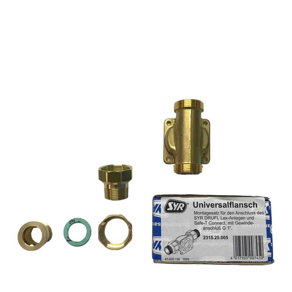 Universal flange DN 25 for LEX PLUS 10 Connect S